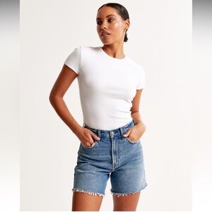 A&F High Rise Dad Short